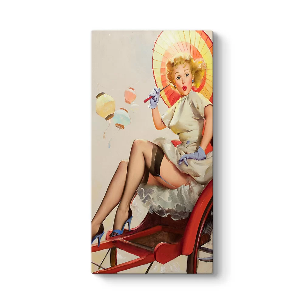Pin Up Umbrella Tablosu - Model 7